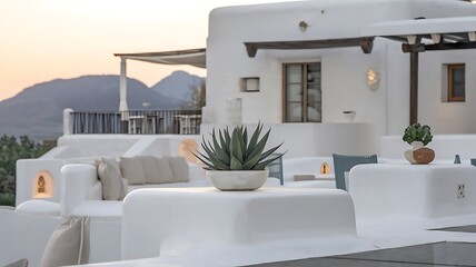 Obraz premium view of outside balcony