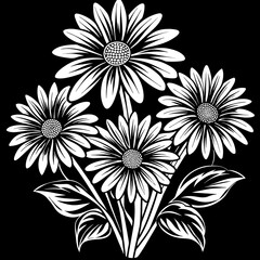 Fototapeta premium abstract floral background