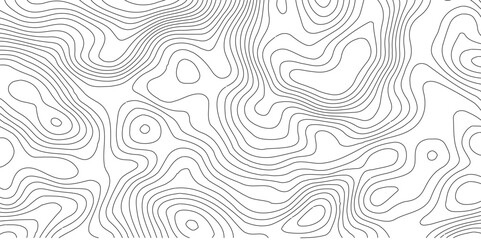 Fototapeta premium Topographic map patterns, topography line map,Topography and geography map grid abstract backdrop,paper texture Imitation of a geographical map shades,