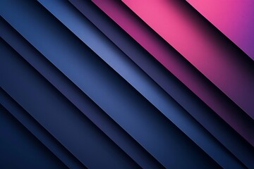 Obraz premium Abstract Diagonal Stripes of Blue and Pink Hues