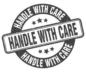 HANDLE WITH CARE stamp