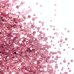 Pink Glitter Texture: Sparkling Rose Gold Background