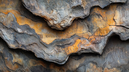Fototapeta premium Rock Texture, Stone Background, Weathered Wall, Natural Pattern, Abstract Design