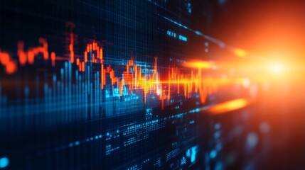 Modern Market Trends with Bright Isolated Background