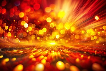 Surreal Yellow Red Blurred Texture Abstract Art Background Wallpaper