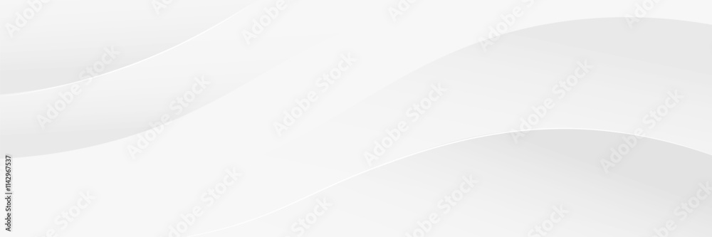 Wall mural abstract white and gray background. smooth abstract background, blurred pattern. light pale vector b