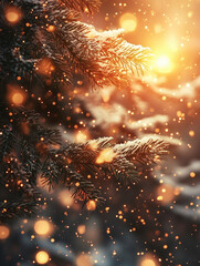 Fototapeta premium New Year wallpapers