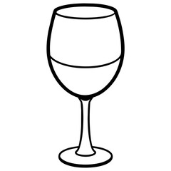 glass isolated on white
