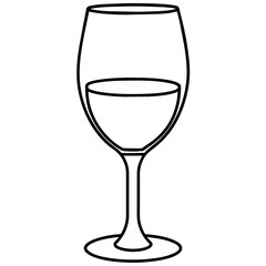 glass of wine