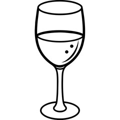 glass of champagne