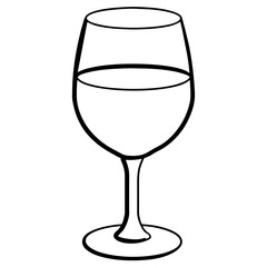 glass isolated on white