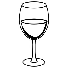 glass of champagne