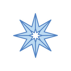 Star icon vector