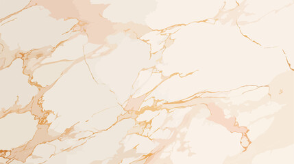 Obraz premium Elegant Rose Gold Marble Business Card Template in Flat Vector Style