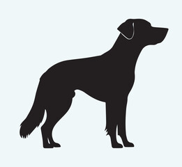 Dog silhouette icon
