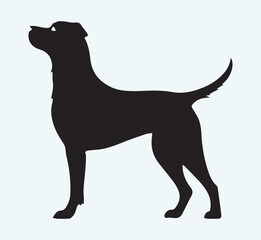 Dog silhouette icon