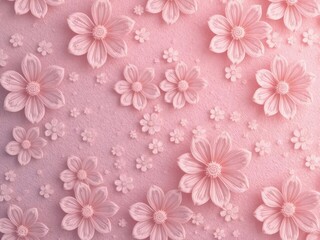 Textured gradient floral pattern, soft focus, pastel hues, gradient pattern, feminine, flowers