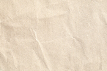 old crumpled brown paper texture