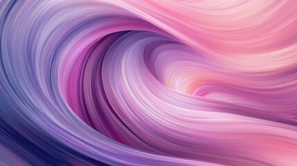 Abstract Swirling Purple and Pink Hues Artwork