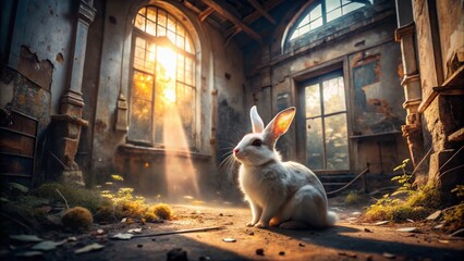 Vienna Urban Exploration: White Rabbit, Abandoned Building Photography