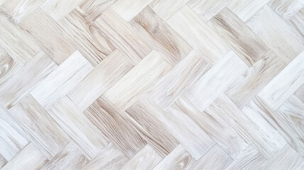 A light herringbone wood texture featuring a whitewashed oak finish, exuding a clean and bright aesthetic, perfect for Scandinavian-inspired interior designs.