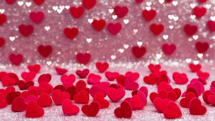 A Whimsical, Dreamy Valentine's Day Card Featuring Soft Pastel Hearts, Floating Cupids, and Delicate Flourishes, Creating a Romantic and Playful Atmosphere of Love and Affection