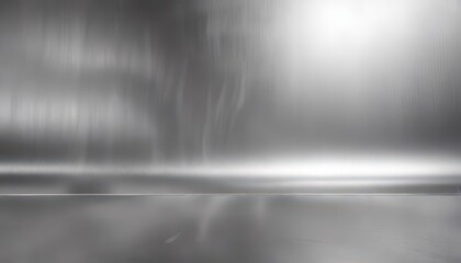 Fototapeta premium Abstract metallic backdrop, silver, brushed texture , wall, smooth, image