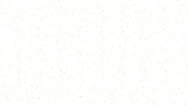 Grainy texture motion background with orange dots geometric pattern loop animation white background