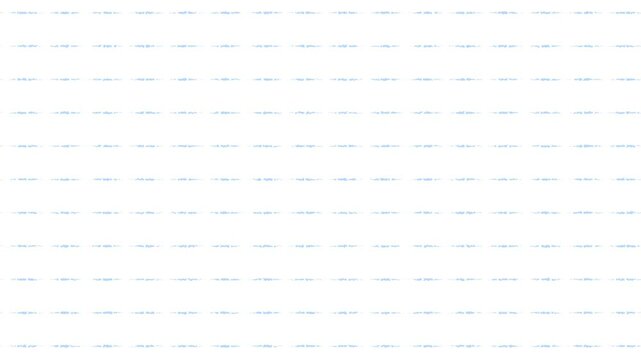 Striped texture motion background with blue lines pattern waving loop animation white background