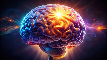 Woman's Brain, Illuminated Mind, Neuroscience, Cognitive Function, Female Intelligence, Brain Power,  Mental Health,  Neural Activity,  Thinking Process,  Smart Woman, Genius,  Creativity, 