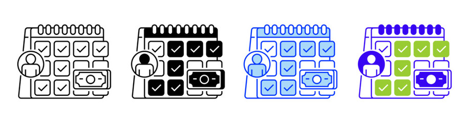 Savings Account Line Icon. linear style sign for mobile concept and web design. Outline vector icon.