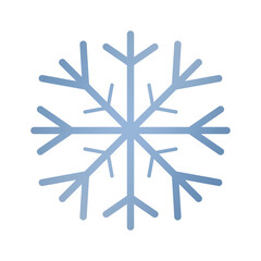 snowflake blue isolated transparent background	