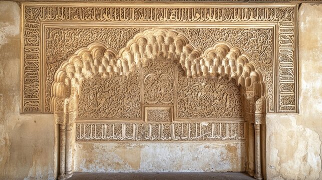 Nasrid Palaces of the Alhambra in Granada.