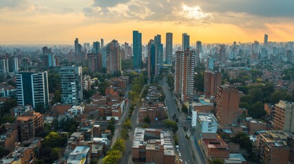 Fototapeta premium urban planning projects boosting local economies, revitalizing neighborhoods through thoughtful urban development, how strategic urban planning contributes to economic growth and community prosperity