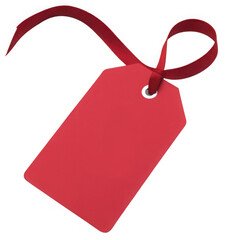 PNG Bold red label and tag shape sale badge icon ribbon accessories electronics.