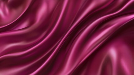 Obraz premium A close up of a pink satin fabric background