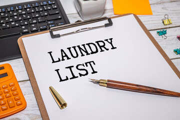 Text sign showing Shopping List. Conceptual photo Discipline approach