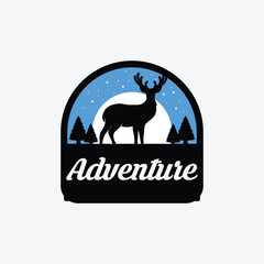 adventure travel and tourism logo design vector