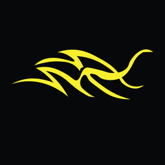 Floral Design A classic black and white floral design element featuring elegant, curved leaves and intricate detailing. Ornamental Perfect for use in decorative borders, logos