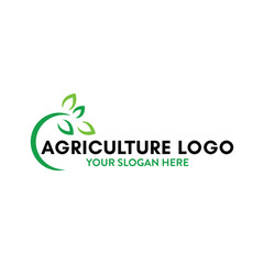 gardening and agriculture logo design vector