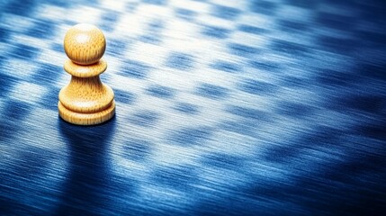 Obraz premium Elegant placement of chess pieces on a clean surface, ideal for professional visuals emphasizing logic, strategy, and intellect