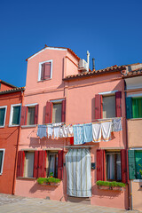 The beautiful colorful island of Burano