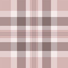 Handsome seamless textile pattern, isolation plaid texture tartan. Dye vector check background fabric in pastel and light colors.