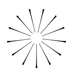 matches on white background