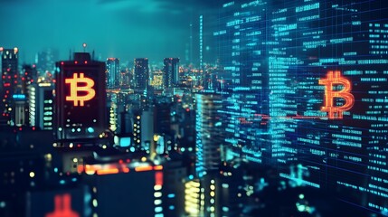 A detailed view of the crypto digital globe that includes holographic value streams, as well as a dynamic, virtual world economy