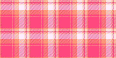 Mature textile seamless check, other fabric vector plaid. Kingdom texture pattern tartan background in red and white colors.