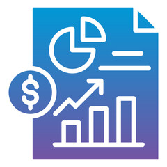 Financial Report Icon