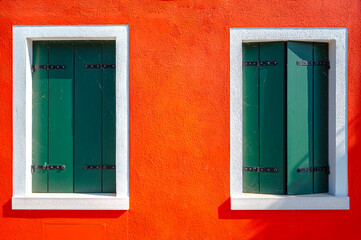The beautiful colorful island of Burano