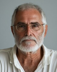 Obraz premium ID Photo for Passport : Spanish elderly man 2