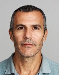 Fototapeta premium ID Photo for Passport : Spanish adult man 1